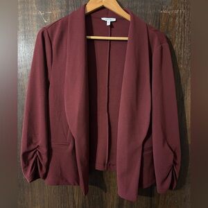 Maurices maroon Women's Blazer